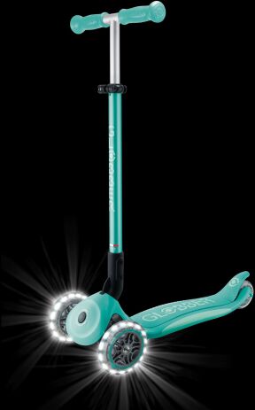 Globber Scooter Elite Lights V2 Dark Mint (439-706-3) (8)