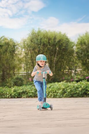 Globber Scooter Elite Lights V2 Dark Mint (439-706-3) (9)