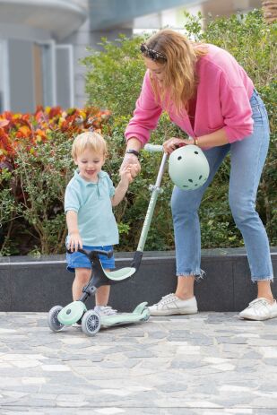 Globber Scooter Foldable Go.Up Active Eco Pistachio (740-505) (10)