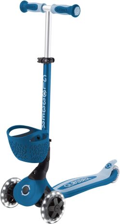 Globber Scooter Go.Up Baby Lights 360 Dark Blue (844-100) (3)