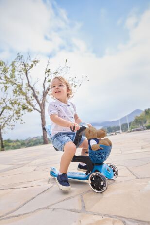 Globber Scooter Go.Up Baby Lights 360 Dark Blue (844-100) (9)