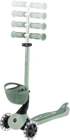 Globber Scooter Go.Up Baby Lights 360 Olive (844-104) (5)