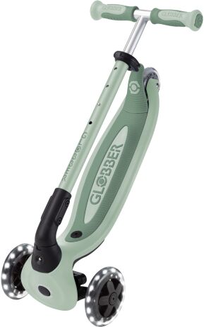 Globber Scooter Go.Up Baby Lights 360 Olive (844-104) (7)