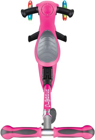 Globber Scooter Go Up Deluxe Lights Deep Pink (646-110) (5)