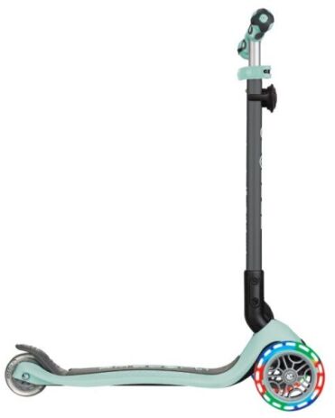 Globber Scooter Go Up Deluxe Lights Mint (646-206) (7)
