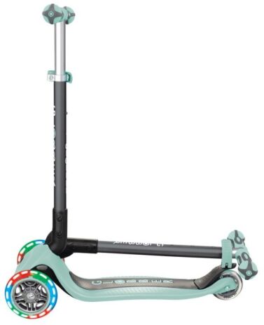 Globber Scooter Go Up Deluxe Lights Mint (646-206) (8)