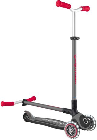 Globber Scooter Master Lights Black-Red (663-120) (3)