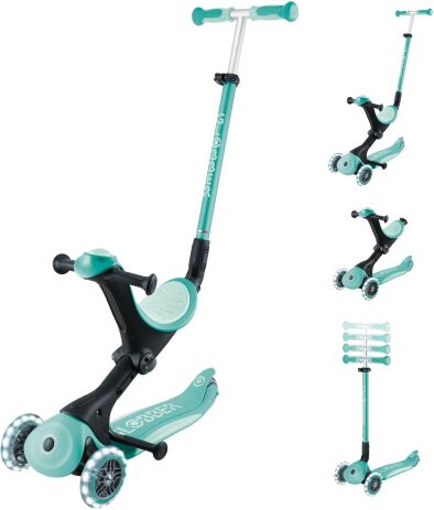 Globber Scooter Go.Up Deluxe Fantasy Lights Dark Mint (646-706-2) (2)
