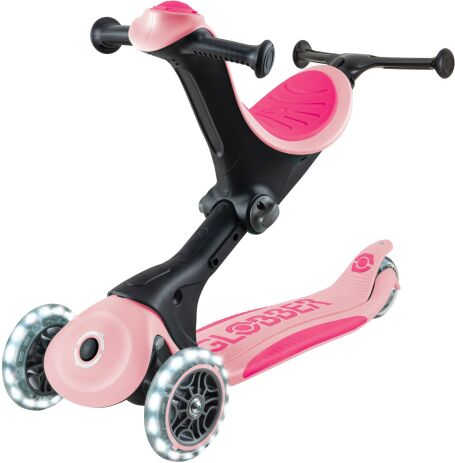 Globber Scooter Go.Up Deluxe Fantasy Lights Deep Pastel Pink (646-710-2) (3)