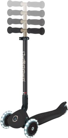 Globber Scooter Go.Up Deluxe Fantasy Lights Black (646-720-2) (8)