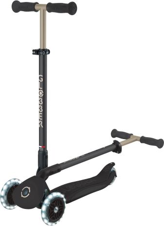 Globber Scooter Go.Up Deluxe Fantasy Lights Black (646-720-2) (9)