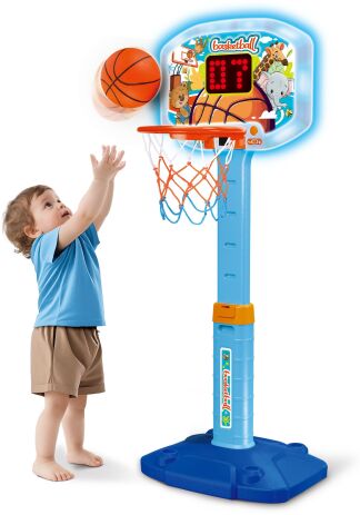 BW Σετ Basketball Hoop B/O With Light & Sound (7007-5) (2)