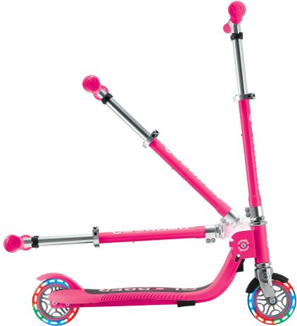 Globber Πατίνι Junior Foldable Flow Lights Fuchsia (870-110) (3)