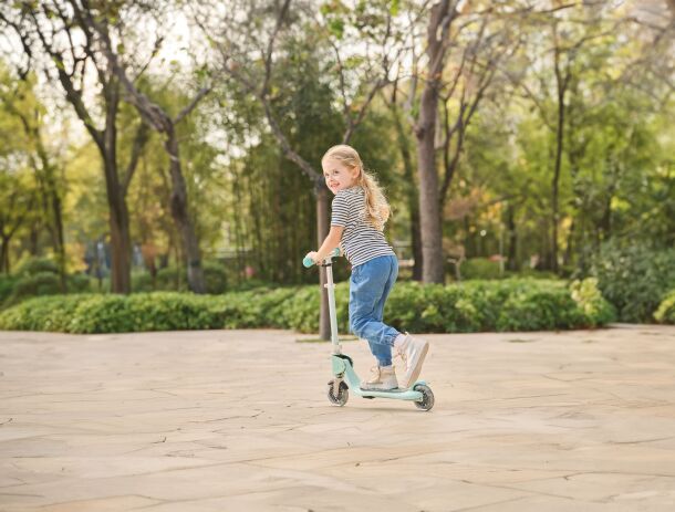 Globber Πατίνι Junior Foldable Flow Lights Mint (870-206) (8)