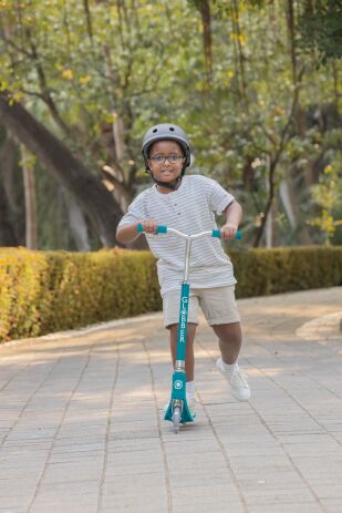 Globber Πατίνι Flow 125 Lights Teal (772-105) (7)