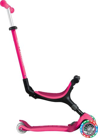 Globber Scooter Go.Up Active Lights Funchsia (744-110) (1)