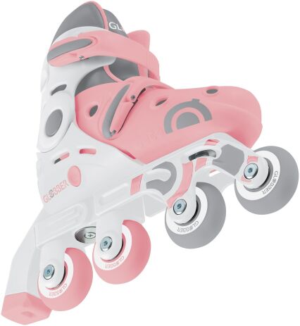 Globber Inline Skates 2 In 1 No 30-33 Pastel Pink (783-210) (2)