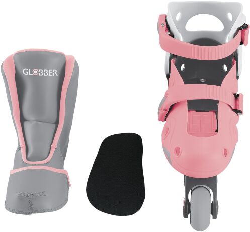 Globber Inline Skates 2 In 1 No 30-33 Pastel Pink (783-210) (5)