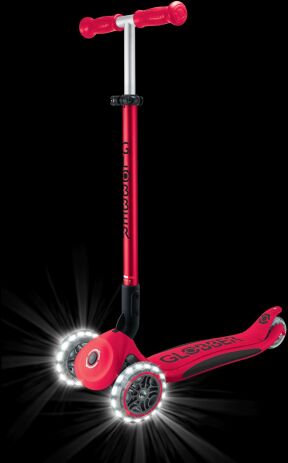 Globber Scooter Elite Lights V2 Red (439-602-3) (10)