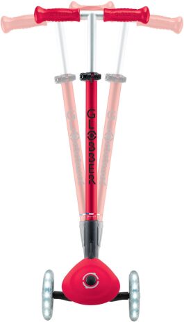 Globber Scooter Elite Lights V2 Red (439-602-3) (4)