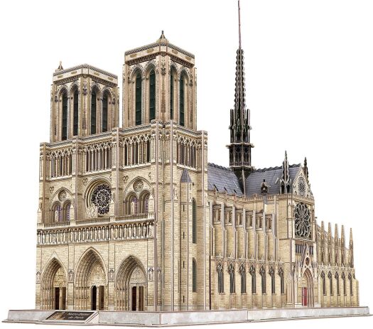CubicFun Παζλ 3D Notre Dame De Paris 293Τμχ (MC260h) (1)