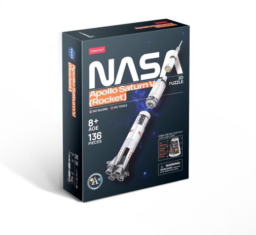 CubicFun Παζλ 3D Nasa-Apollo Saturn V Rocket 136Τμχ (DS1059h) (0)