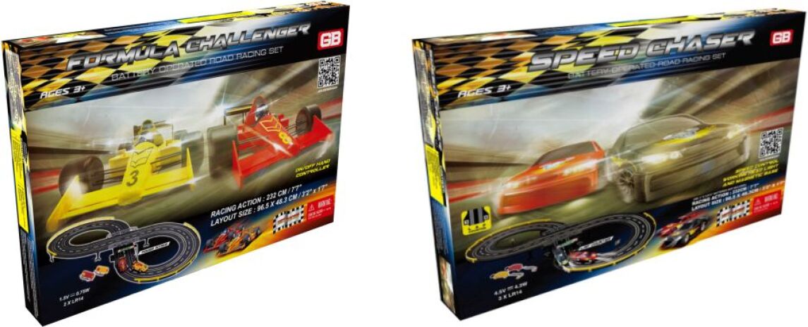 Golden Bright Αυτοκινητόδρομος Speed Chaser Road Racing Set-2 Σχέδια (6033) (2)