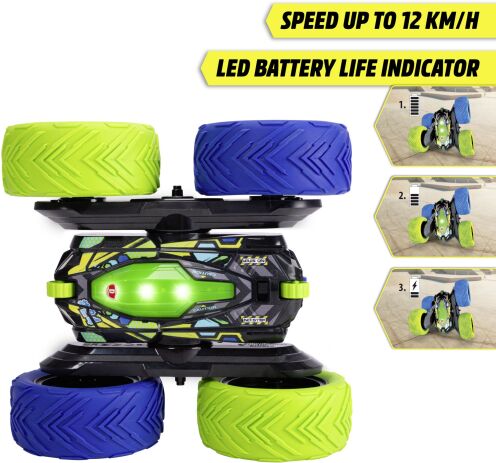 Dickie Τηλεκατευθυνόμενο Όχημα Cyber Flip 22cm RTR 1:18 (201105010) (3)