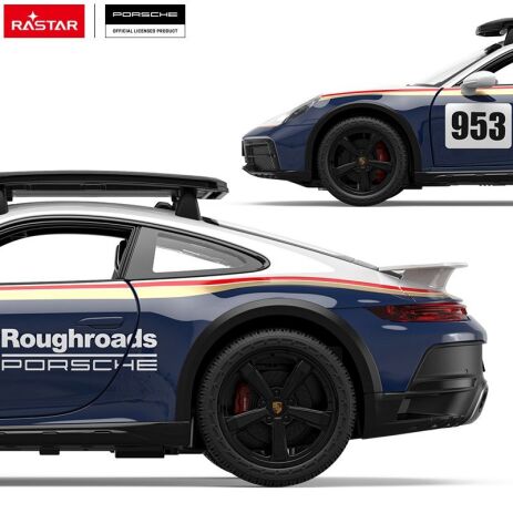 Rastar Τηλεκατευθυνόμενο Porsche 911 Dakar E-Performancee 1:14 (10131) (4)