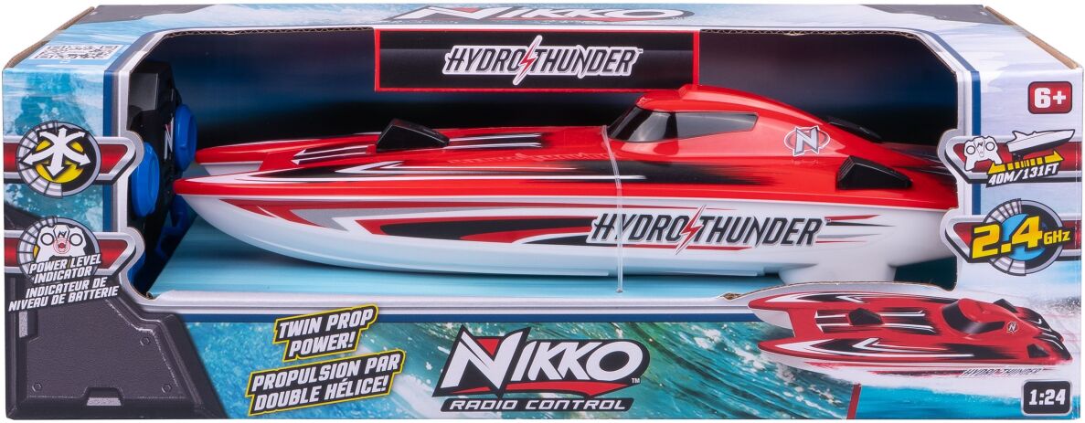 Nikko Τηλεκατευθυνόμενο Σκάφος Hydro Thunder Red 2.4GHZ 1:24 (10271) (1)