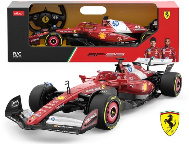 Rastar Τηλεκατευθυνόμενο Ferrari SF-25 1:12 (10440) (1)