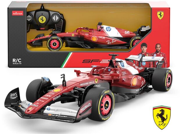 Rastar Τηλεκατευθυνόμενο Ferrari SF-25 1:18 (10450) (1)