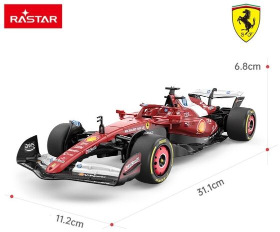 Rastar Τηλεκατευθυνόμενο Ferrari SF-25 1:18 (10450) (7)
