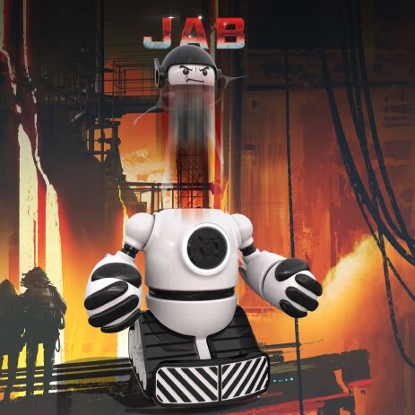 ThreeSixty Τηλεκατευθυνόμενο Robot Mecha Rivals Jib vs. Jab (1242020751) (5)