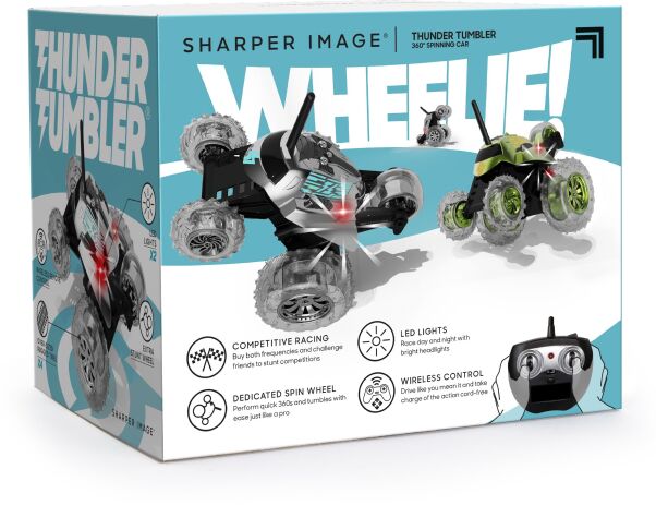 ThreeSixty Τηλεκατευθυνόμενο Όχημα 360° Spinning Thunder Tumbler Silver (1261022230) (6)