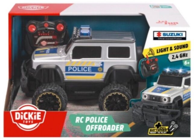 Dickie Τηλεκατευθυνόμενο Suzuki Jimny Police 20cm RTR 1:24 (203714028021) (0)