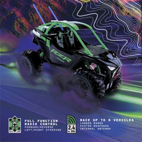ThreeSixty Τηλεκατευθυνόμενο Όχημα Polaris RZR Pro Led 2.4GHZ 1:10 (2716030120) (3)
