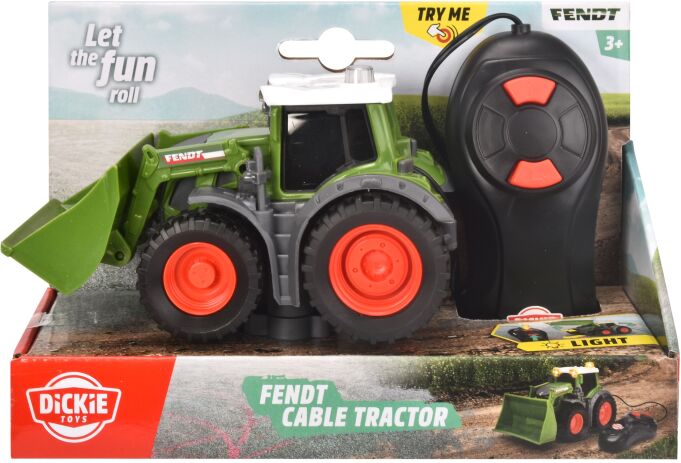 Dickie Τηλεκατευθυνόμενο Fendt Cable Tractor 14cm (203732000) (1)