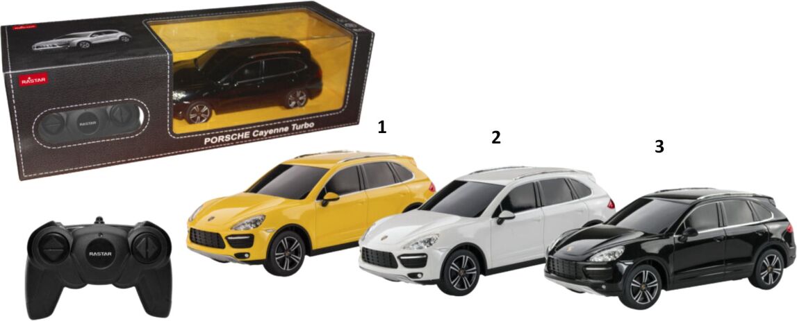 BW Τηλεκατευθυνόμενο Porsche Cayenne Turbo 1:24-3 Σχέδια (46100) (0)