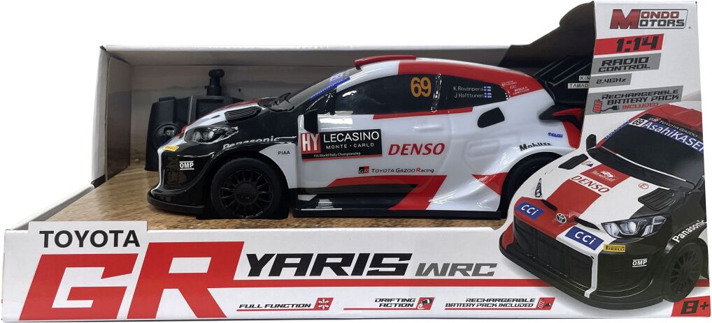 Mondo Τηλεκατευθυνόμενο Toyota GR Yaris WRC 1:14 (63860) (1)