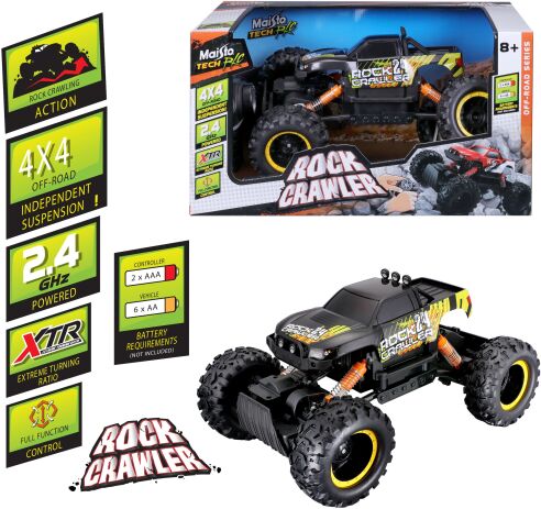 Maisto Τηλεκατευθυνόμενο Rock Crawler 4X4-2 Σχέδια (82746) (4)