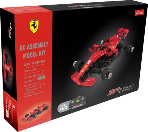 Rastar Τηλεκατευθυνόμενο Diy Kit Ferrari SF100 1:16 (97000) (1)