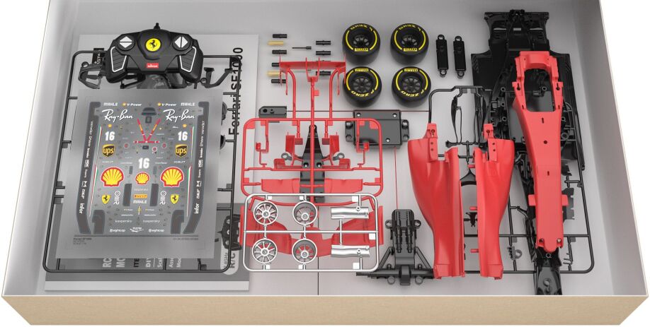 Rastar Τηλεκατευθυνόμενο Diy Kit Ferrari SF100 1:16 (97000) (6)