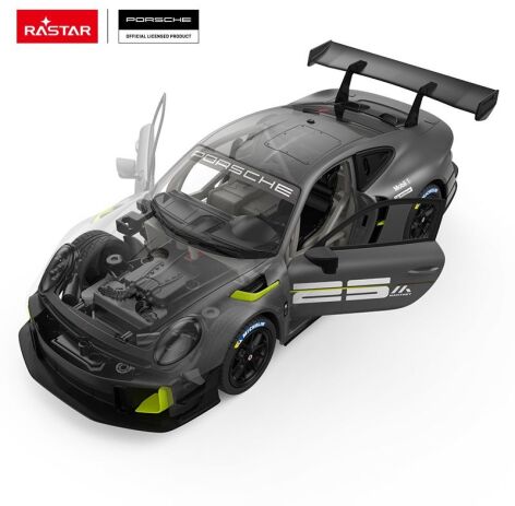 Rastar Τηλεκατευθυνόμενο Diy Kit Porsche 911 GT2 RS Clubsport 25 1:18 (99600) (3)