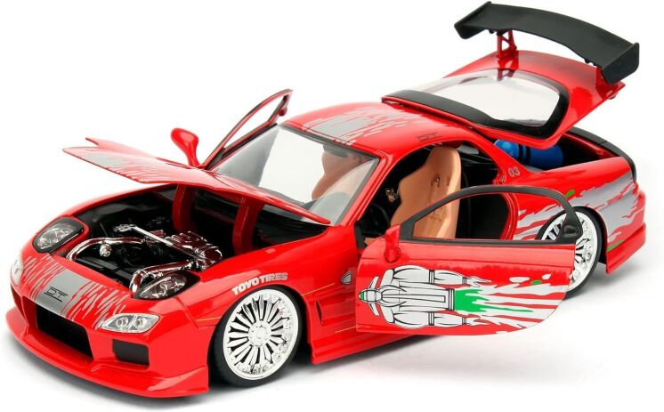 Jada Fast & Furious Όχημα 1993 Mazda RX-7 1:24 (253203033) (5)