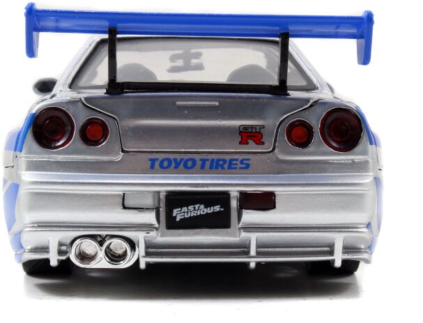 Jada Fast & Furious Όχημα 2002 Nissan Skyline 1:24 (253203044) (2)
