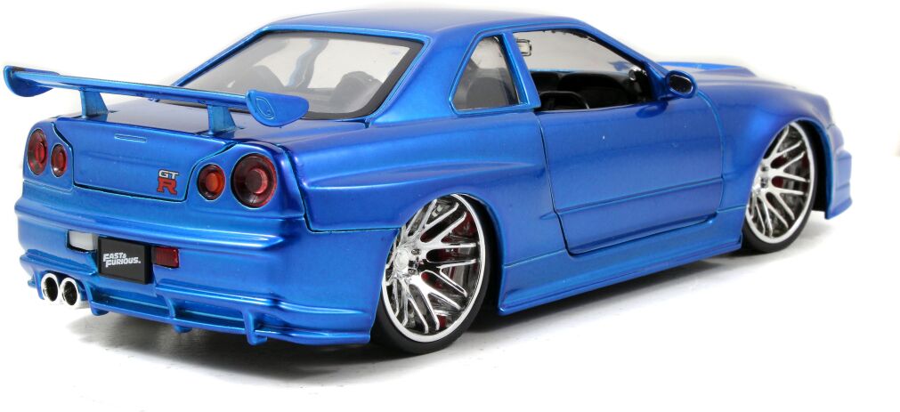 Jada Fast & Furious Όχημα 2002 Nissan Skyline 1:24-03045 (253203045) (2)
