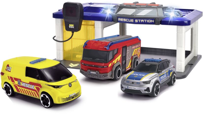 Dickie F/W Σταθμός Διάσωσης+3 Αυτοκίνητα (203716027-038) (0)