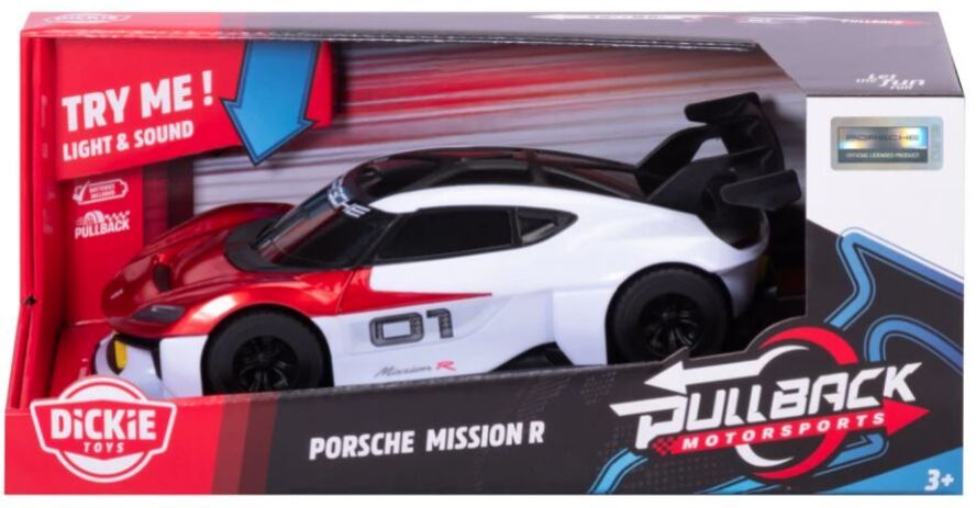 Dickie Όχημα Porsche Mission R 21cm (203744021) (1)