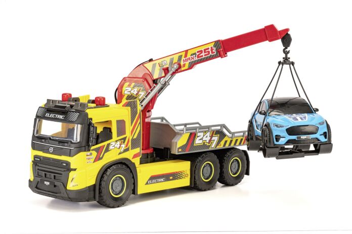 Dickie F/W Μεταφορέας Αυτοκινήτων Gian Tow Truck 54cm & Αυτοκίνητο 1:16 (203749039) (2)